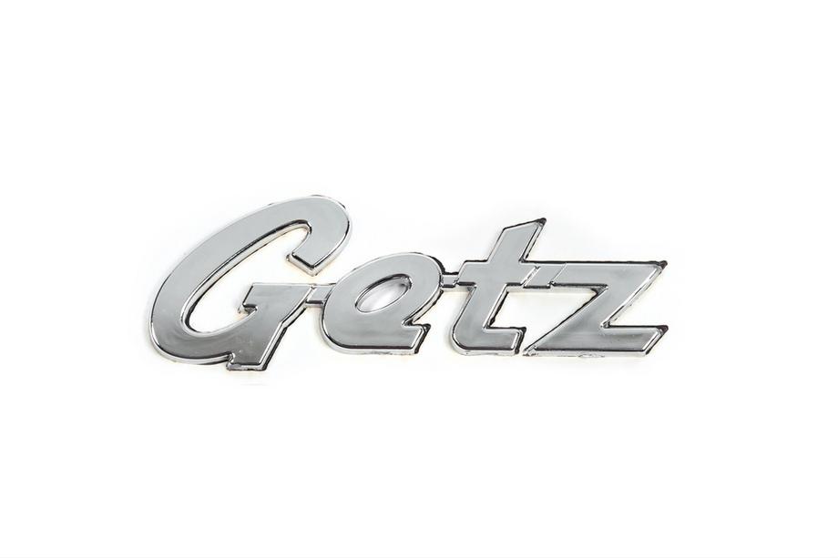 Hyundai Getz 2002– Napis Getz (100 mm x 38 mm) Image
