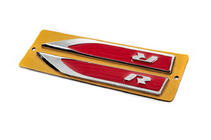 Stranske letve R rdeče/krom (145 x 22 mm) fotografija 2