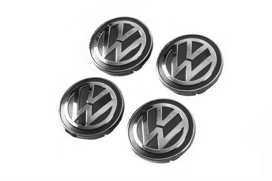 Volkswagen Sredinske kapice platišč 56/52 mm 6CD601171 8936 (4 kos) Fotografija 1