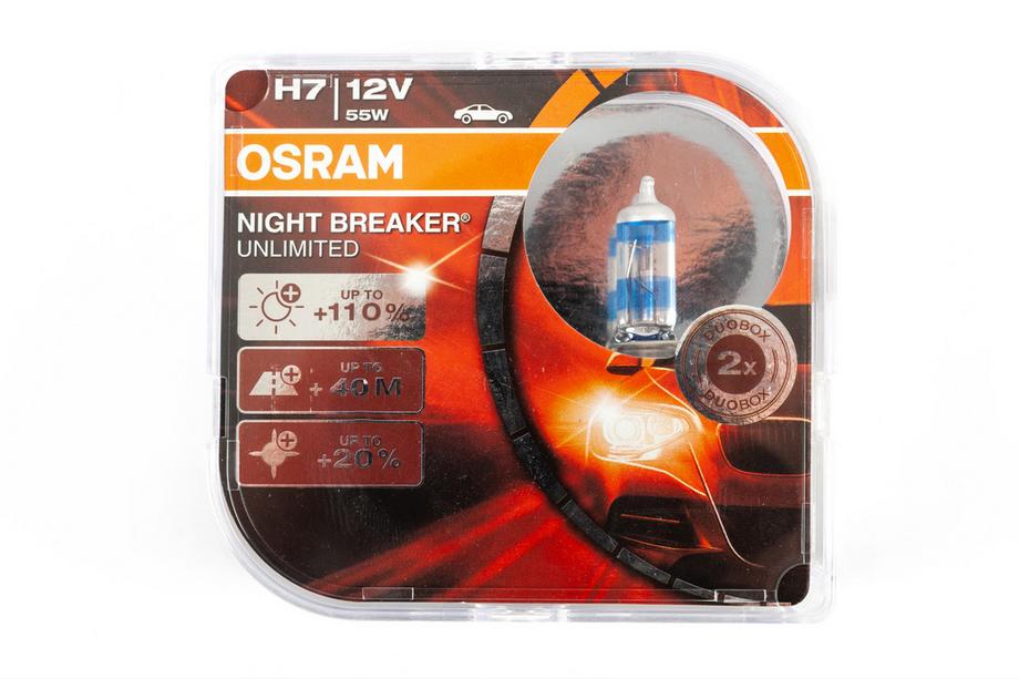 Osram H7 55W Night Breaker Unlimited 64210NBU žarnica za prednji žaromet Image