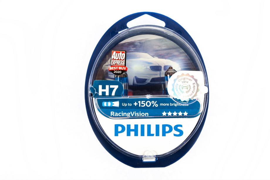 Philips H7 55W 12972RV RacingVision +150% žarnica za žaromet Fotografija 1