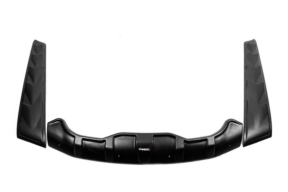 Nissan Navara 2006–2015 Komplet pokrovov motornega pokrova DRAGON (3 kosi) Fotografija 2