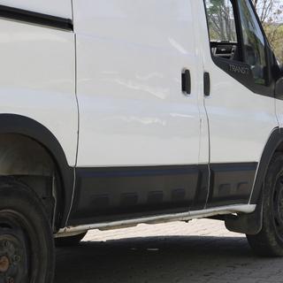 EuroCap letve za vrata (6 kosov, ABS, kratka osnova) Ford Transit 2000–2014 fotografija 3