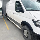 Volkswagen Crafter 2016– Široke obrobe blatnikov (4 kosi, črne) fotografija 2