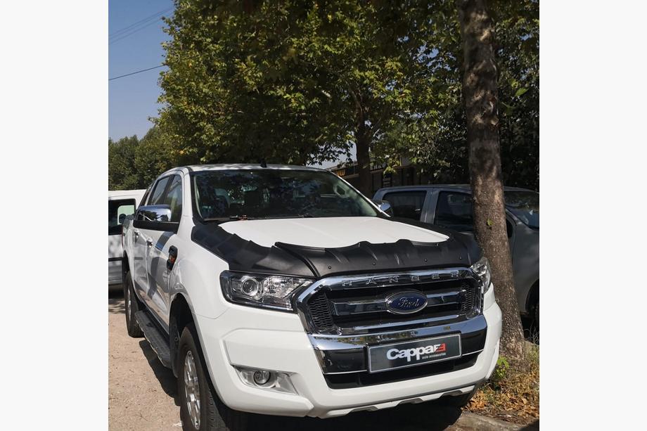 Ford Ranger 2011–2022 Komplet okrasnih letvic za pokrov motorja DRAGON (2015-2020, 3 kosi) Fotografija 1