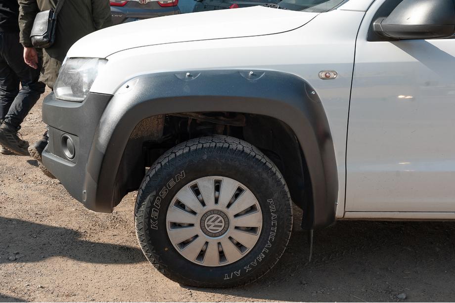 Volkswagen Amarok 2010–2022 Razširitve blatnikov EuroCap (ABS, vijačna montaža) Image