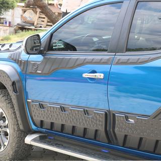 Zgornje letve vrat 2019+ (6 kos, ABS) Mitsubishi L200 2015–2024 fotografija 4