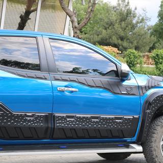 Zgornje letve vrat 2019+ (6 kos, ABS) Mitsubishi L200 2015–2024 fotografija 1