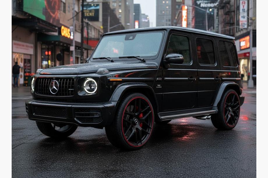 Mercedes G razred W463 1990–2018 Kovana aluminijasta platišča Custom V3 (R20, 4 kos) Image