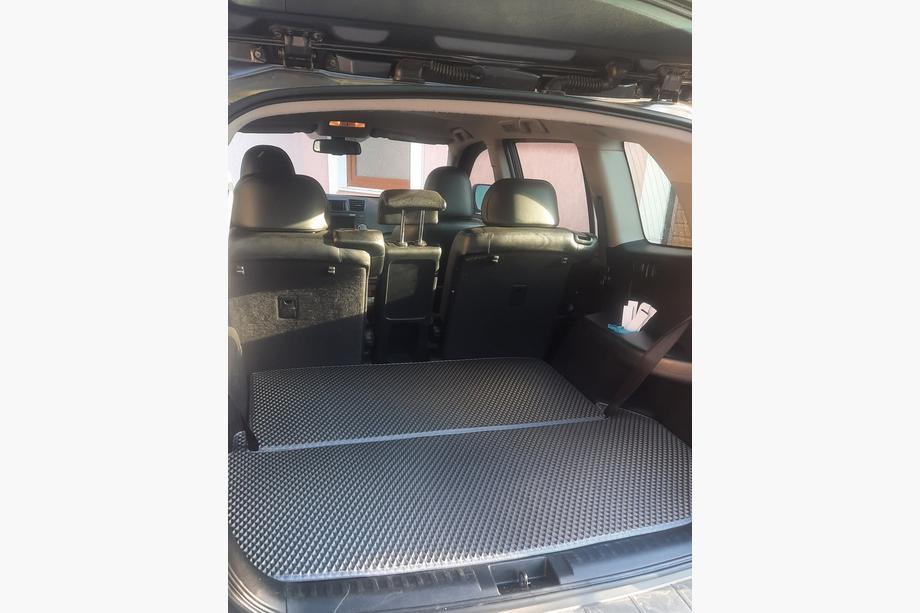 Toyota Highlander 2008–2013 EVA preproga za prtljažnik (2-delna, črna) Image