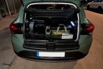 Dacia Sandero 2021– Zaščitna letev zadnjega odbijača EuroCap (4 kosi, ABS) fotografija 5