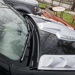 Pokrov žleba pod vetrobranskim steklom (ABS) Dacia Duster 2008–2018 fotografija 1