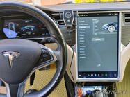 Tesla Model S 2012– EVA preproge za notranjost (2012-2021, bež) fotografija 4