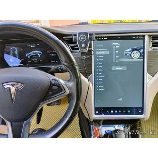 EVA preproge za notranjost (2012-2021, bež) Tesla Model S 2012– fotografija 4