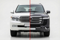 Toyota Land Cruiser 200 2007–2021 Restyling komplet za LC 300 High-Line (popoln komplet) fotografija 1