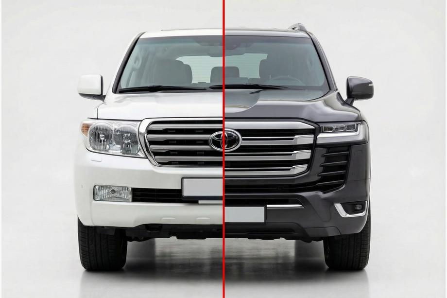 Toyota Land Cruiser 200 2007–2021 Restyling komplet za LC 300 High-Line (popoln komplet) Image