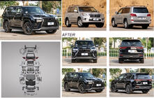 Lexus LX570/450d 2008–2022 Facelift komplet za LX600 fotografija 7