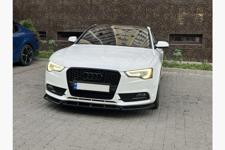 Audi A5 2007–2015 Sprednji lip spojler za odbijač (za Base, 2011-2015, za lakiranje) Image