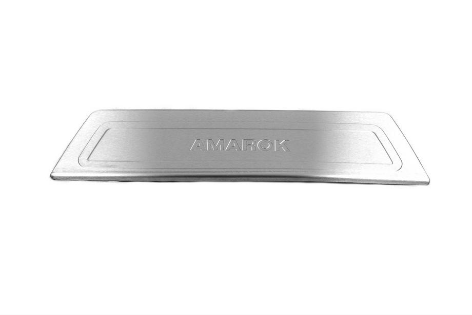 Volkswagen Amarok 2010–2022 Zaščitna letev zadnjega odbijača OmsaLine (sijaj, nerjaveče jeklo) Image