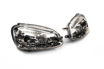 Volkswagen Golf 5 2003–2009 Sprednji žarometi z LED lučmi Silver (2 kosa) fotografija 3