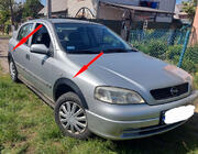Opel Astra G Classic 1998–2012 Obloge kolesnih lokov (4 kosi, črne, kovinske) fotografija 1