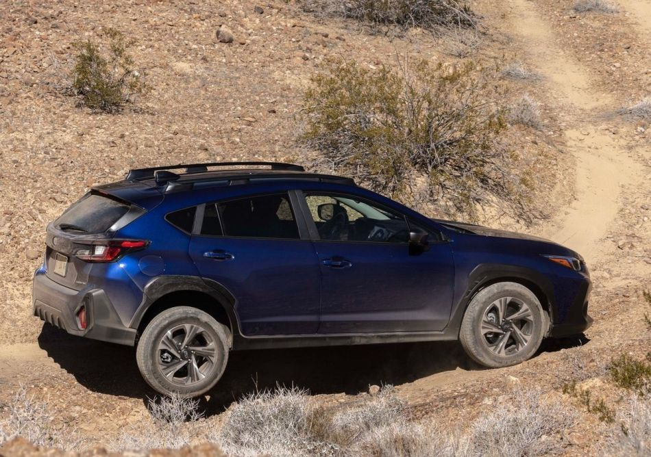 Test štirikolesno gnanega križanca Subaru Crosstrek