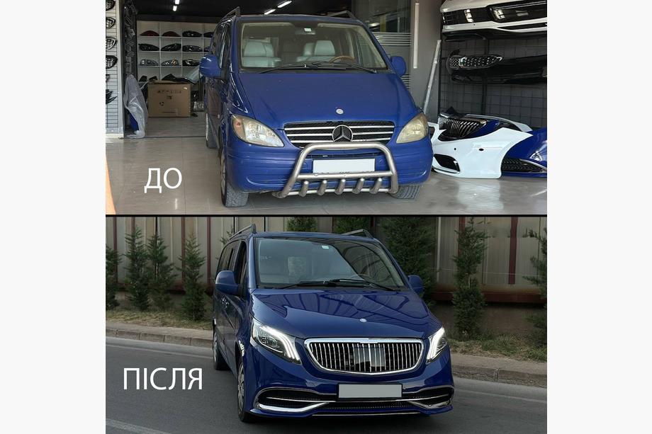Mercedes Vito W639 2004–2014 Restyling komplet za W447 Maybach Fotografija 5