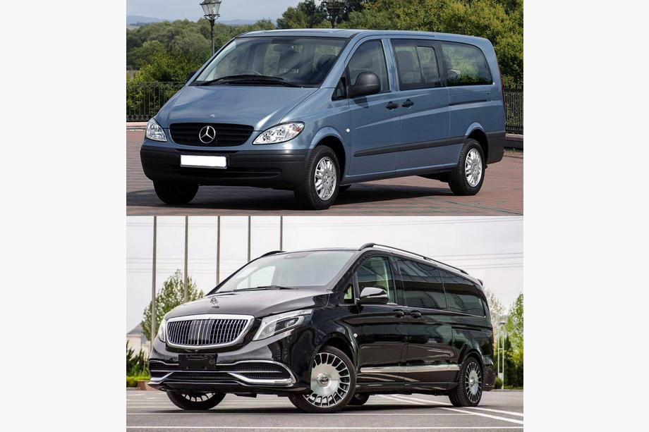 Mercedes Viano 2004–2014 Restyling komplet za W447 Maybach Fotografija 10