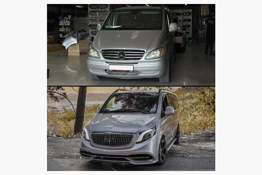 Mercedes Viano 2004–2014 Restyling komplet za W447 Maybach Fotografija 4