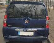 Peugeot Bipper 2008–2017 Okrasna letev nad registrsko tablico (inox) OmsaLine - italijansko nerjavno jeklo fotografija 1