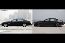 BMW serija 7 F01/F02 2008–2015 Restyling komplet za G12 M760 (z zamenjavo pokrova prtljažnika in zadnjih blatnikov) fotografija 132