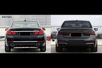 BMW serija 7 F01/F02 2008–2015 Restyling komplet za G12 M760 (z zamenjavo pokrova prtljažnika in zadnjih blatnikov) fotografija 131