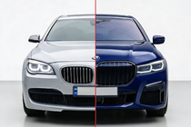 BMW serija 7 F01/F02 2008–2015 Restyling komplet za G12 M760 (z zamenjavo pokrova prtljažnika in zadnjih blatnikov) fotografija 1