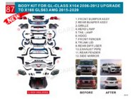 Mercedes GL class X164 2006–2012 Restyling komplet za GLS X166 AMG fotografija 5