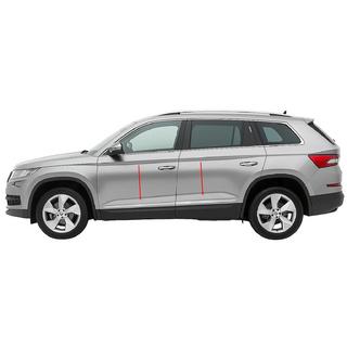Carmos ozka vratna letev (nerjavno jeklo) Skoda Kodiaq 2016–2023 fotografija 1