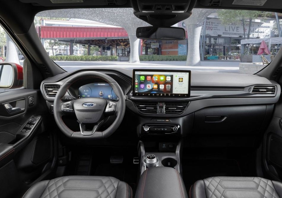 Test prenovljenega križanca Ford Escape