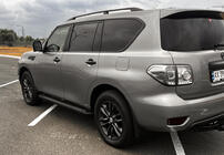 Nissan Armada 2016–2024 Bočne stopnice New Vision Grey (2 kos, aluminij) fotografija 6