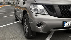 Nissan Armada 2016–2024 Bočne stopnice New Vision Grey (2 kos, aluminij) fotografija 8