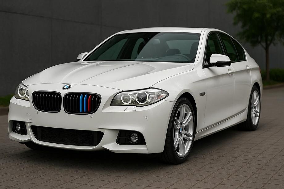 BMW serija 5 F10/F11 2010–2016 Vstavki za masko hladilnika 2010-2013 (3 kosi) Image