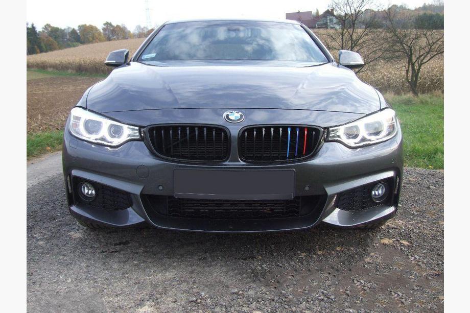 BMW serija 4 F32/F33/F36 2012–2020 Okrasne letvice za masko za F36 (3 kos) Image