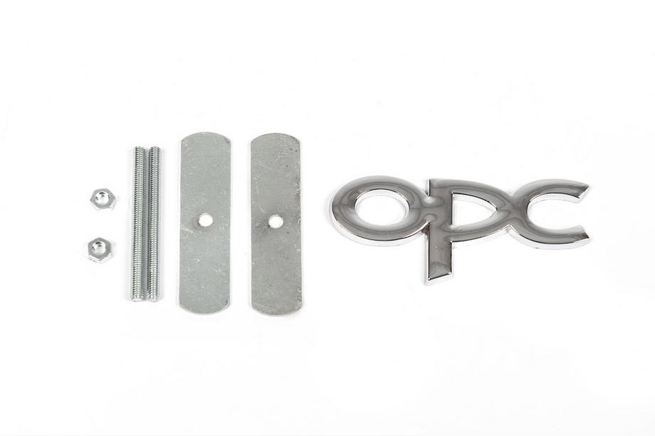Opel Kovinska značka za masko OPC (Krom) Fotografija 1