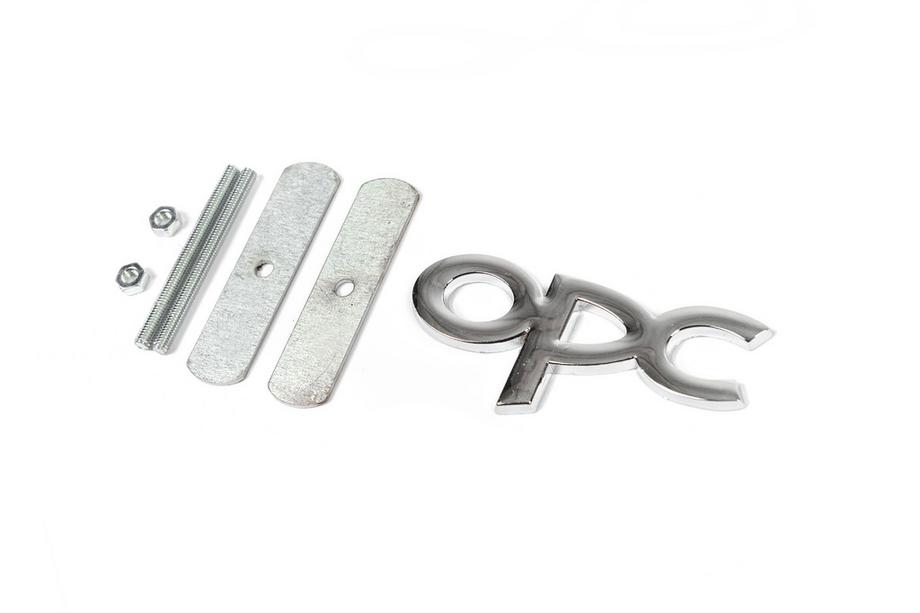 Opel Kovinska značka za masko OPC (Krom) Fotografija 2