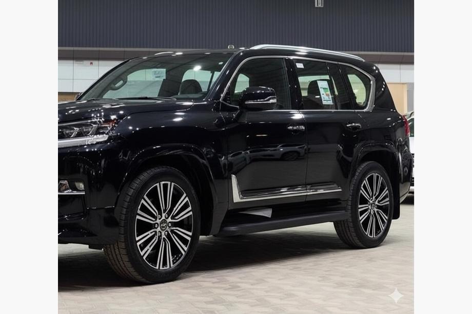 Lexus LX 500d/600 2022– Črne letvice za vrata F-Sport bela/črna (4 kos, ABS) Fotografija 4
