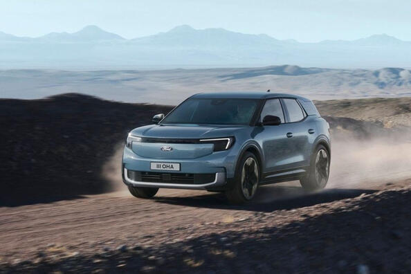 Test novega električnega križanca Ford Explorer EV
