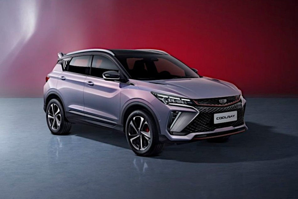 Pregled posodobljenega kompaktnega crossoverja Geely Coolray