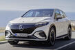 Pregled električnega premium križanca Mercedes-Benz EQS fotografija 1