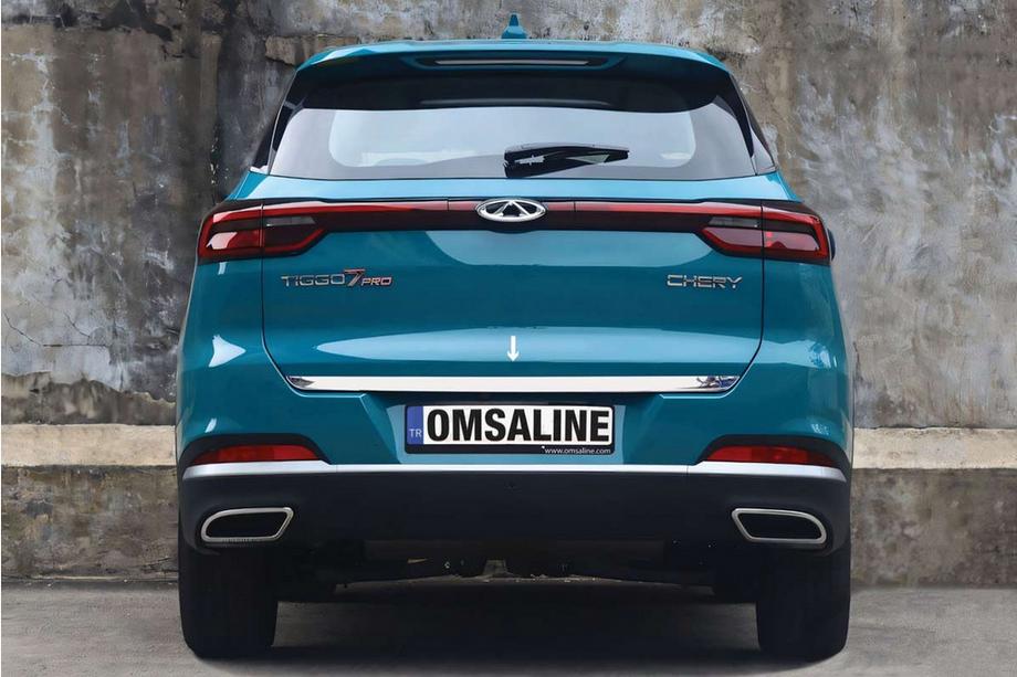 Chery Tiggo 7 2020– Kromirana letev za pokrov prtljažnika (OmsaLine) Image