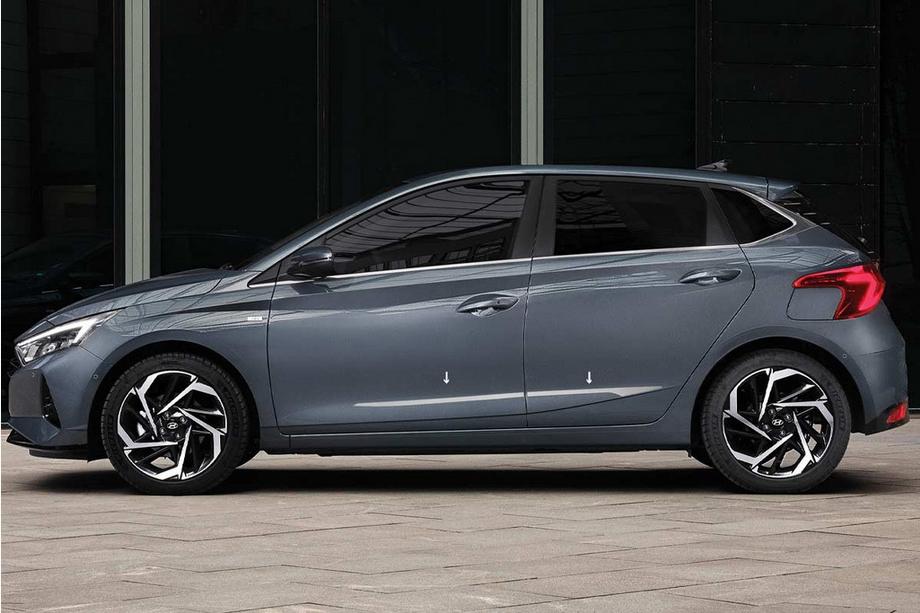 Hyundai I-20 2020– Letve vrat OmsaLine (4 kos, nerjavno jeklo) Image
