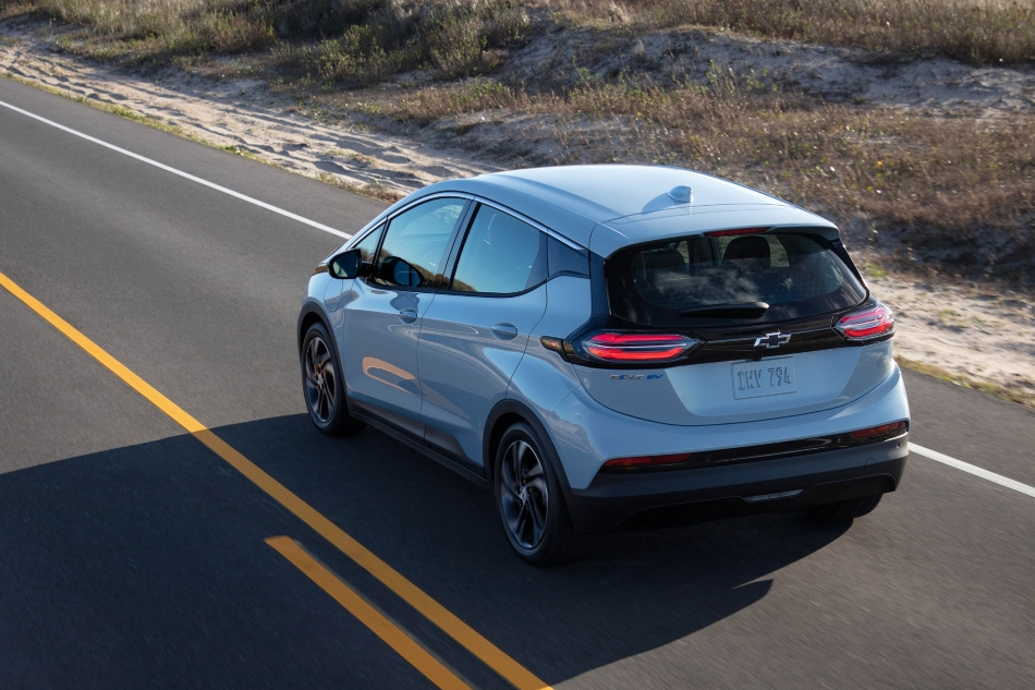 Test prenovljene električne kombilimuzine Chevrolet Bolt EV