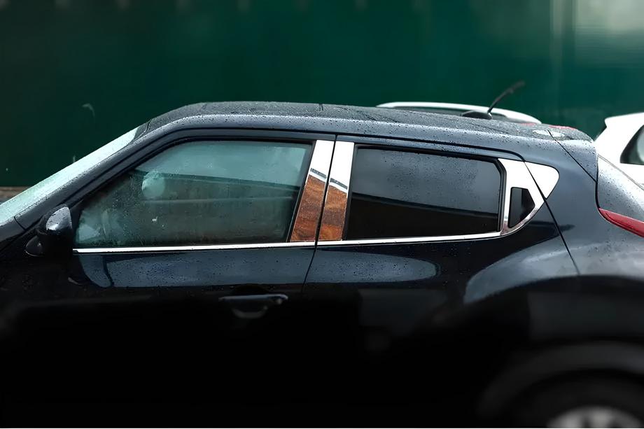 Nissan Juke 2010–2019 Omsa Line letve vratnih stebričkov (6 kos, nerjaveče jeklo) Image